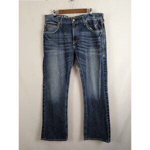 Ariat Jeans Men's Size 38X34 Blue Tall Rocker Boot